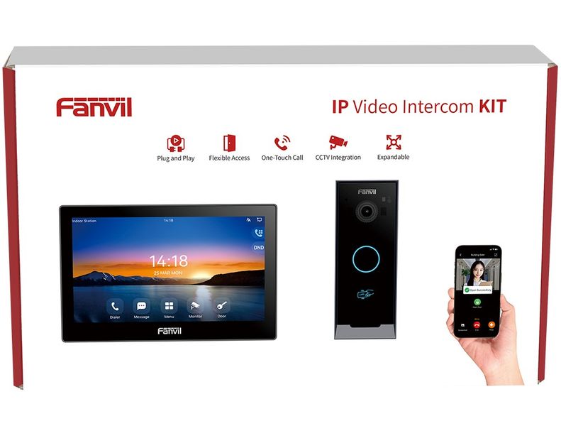 Fanvil VIK-01, video interkom kit (i504W+i60+APP)