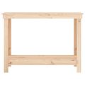 vidaXL Pracovná lavica 110x50x80 cm masívna borovica