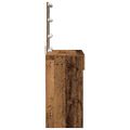 vidaXL Toaletný stolík Staré drevo 100 x 40 x 130 cm Kompozitné drevo