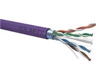 Solarix - instalačný kábel CAT6 FTP 500m drôt LSOH