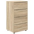 vidaXL Úložné skrine 60 x 48 x 105 cm Kompozitné drevo Sonoma dub