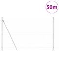 vidaXL Zvarené drôtené pletivo s betónovým základom 50 x 1,4 m
