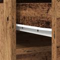 vidaXL Highboard Old Wood 37,5x35x180 cm Engineered Wood