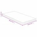 vidaXL Stolová doska 40x80x2,5 cm bambus