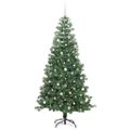 vidaXL Vianočný stromček Zelená 240 cm PVC