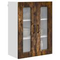 vidaXL Dvierka na umývačku Kalmar Dymová dub 60 x 31 x 80 cm