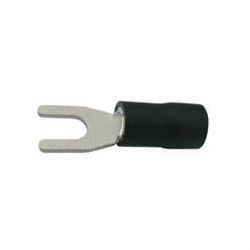 Vidlička kabelová 4,3mm černá (SV 3,5-4)