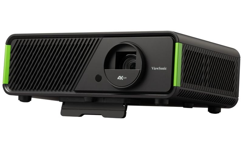 ViewSonic X1-4K Pro / 4K /3300LL - LED light Source, TR1.15-1.5 - 1.3x zoom - 29dB - harman/kardon 6W SPK x2, Google TV Projektor, DLP, LED, 4K, 3300 LED lm, 3000000:1, repro, 2× HDMI, USB-C, USB, RS-232, Wi-Fi, Bluetooth, Google TV, cerno-zelený