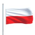 vidaXL Poľská vlajka a stĺp 6,2 m hliníkový