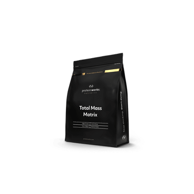 Total Mass Matrix - The Protein Works, banánový koktejl