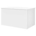 vidaXL Mačka Dom Biela 85 x 55 x 50,5 cm Kompozitné drevo