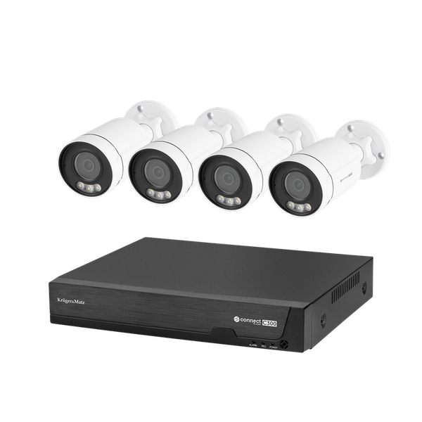 Kamerový set Kruger&Matz Connect C300 IP POE Tuya