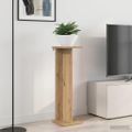 vidaXL Stojan na rastliny 2 ks Dub artisan 25 x 25,5 x 80,5 cm