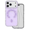 Puzdro Bubble Dots Mag pre iPhone 17 Pro Max 6,9" / 18 Pro Max 6,9" fialová