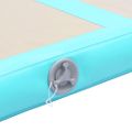 vidaXL Nafukovacia žinenka s pumpou 800x100x10 cm PVC zelená