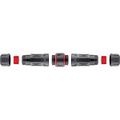 Vodotesný prepojovací box 2x RJ45 female pre káble Cat.6, tienený