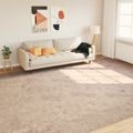 vidaXL Behúň MARSA Béžová 300 x 400 cm Polyester a PVC