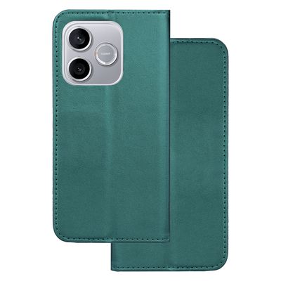 Smart Magnetic case for Honor 600 Lite dark green