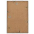 vidaXL Fotorámiky na stenu, koláž 5 ks, čierne 59,4x84 cm, MDF