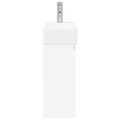 vidaXL Kúpeľňová skrinka s batériou Biela 45,5 x 22,5 x 84 cm