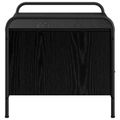 vidaXL Konferenčný stolík Čierny dub 99,5 x 49 x 46 cm