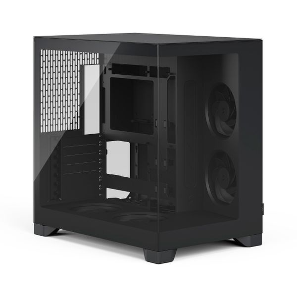 Fractal Pop 2 Vision/Midi Tower/Transpar./Čierna