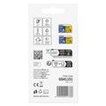Senzor súmraku 1800W IP65 biela