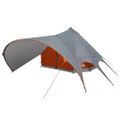 vidaXL Teepee stan pre 7 osôb 7-miestny Šedá a oranžová