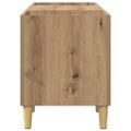 vidaXL Skrinka na gramofónové platne 121 x 38 x 48 cm Kompozitné drevo