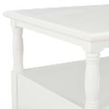 vidaXL Konferenčný stolík biely 100x55x45 cm drevo