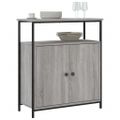 vidaXL Komoda sivá sonoma 70x30x80 cm kompozitné drevo