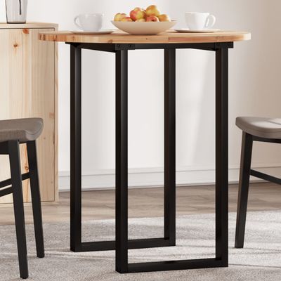 vidaXL Stolová doska okrúhla Ø70x2 cm masívne akáciové drevo