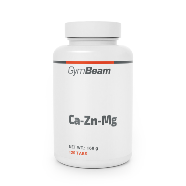 Ca-Zn-Mg - GymBeam, 120 tab.