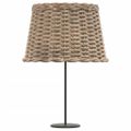 vidaXL Tienidlo na lampu hnedé Ø40x26 cm prútené