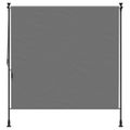 vidaXL Vonkajšia roleta Svetlosivá 120 x 270 cm