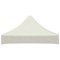 vidaXL Strecha na párty stan 2x2 m, krémová 270 g/m²