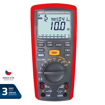 Tester izolačného odporu UNI-T UT505A