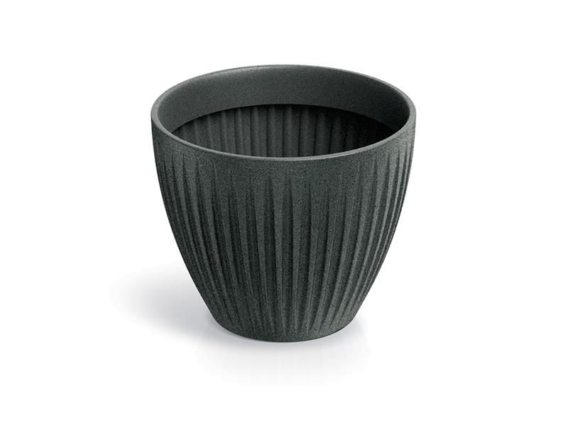 Kvetináč LATIA OVAL antracit 30cm