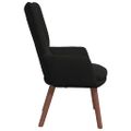 vidaXL kreslo Čierna 63 x 67 x 94 cm Zamat