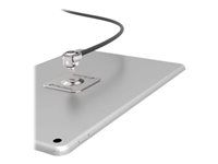 Compulocks Universal Tablet Lock with Keyed Cable Lock - Security plate - adhesive - biela
