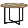 vidaXL Jedálenský stôl 110x75 cm recyklované masívne drevo