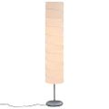 vidaXL Stojanová lampa s podstavcom biela 121 cm E27