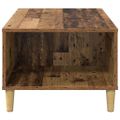 vidaXL Konferenčný stolík Staré drevo 90 x 50 x 35 cm Kompozitné drevo