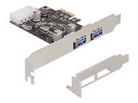 USB adaptér - PCI Express x1 - USB 3.2 Gen 1 x 2