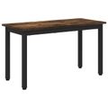 vidaXL lavička Dymová dub 80 x 35 x 45 cm Kompozitné drevo