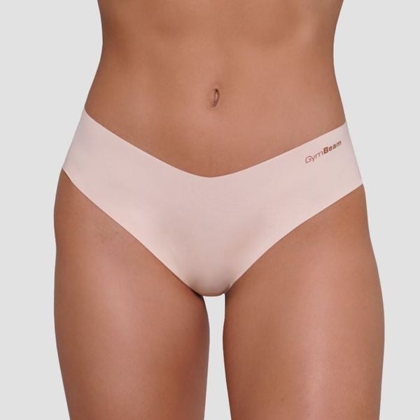 Bezšvové nohavičky Classic 3Pack Beige - GymBeam