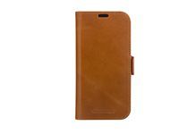 Pouzdro s klopou pro mobilní telefon - kůže full-grain - bronz - pro Apple iPhone 15 Pro Max