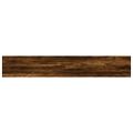 vidaXL Nástenné police 4 ks dymový dub 60x10x1,5 cm kompozitné drevo