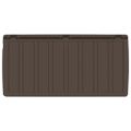 vidaXL Úložný box hnedý 117x45,5x57,5 cm 270 L