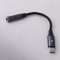 Forever adaptér audio AJC-01 jack 3,5 mm - USB-C čierny
